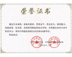 榮譽(yù)證書(shū)